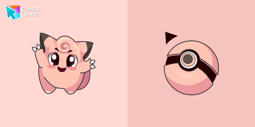 Clefairy cursor cursor pack